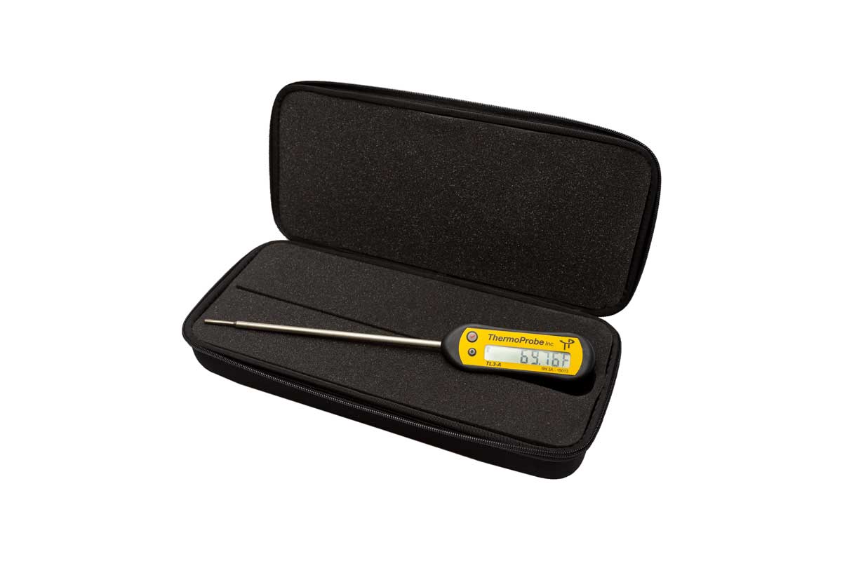 ThermoProbe TL3-A Intrinsically Safe Portable Stem Thermometer (Size: 12  inch)